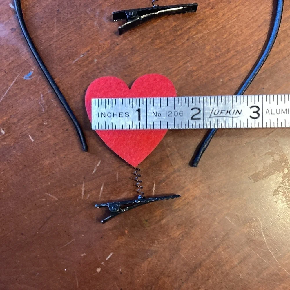 3PCS Heart Decor Hair Accessory ❤️